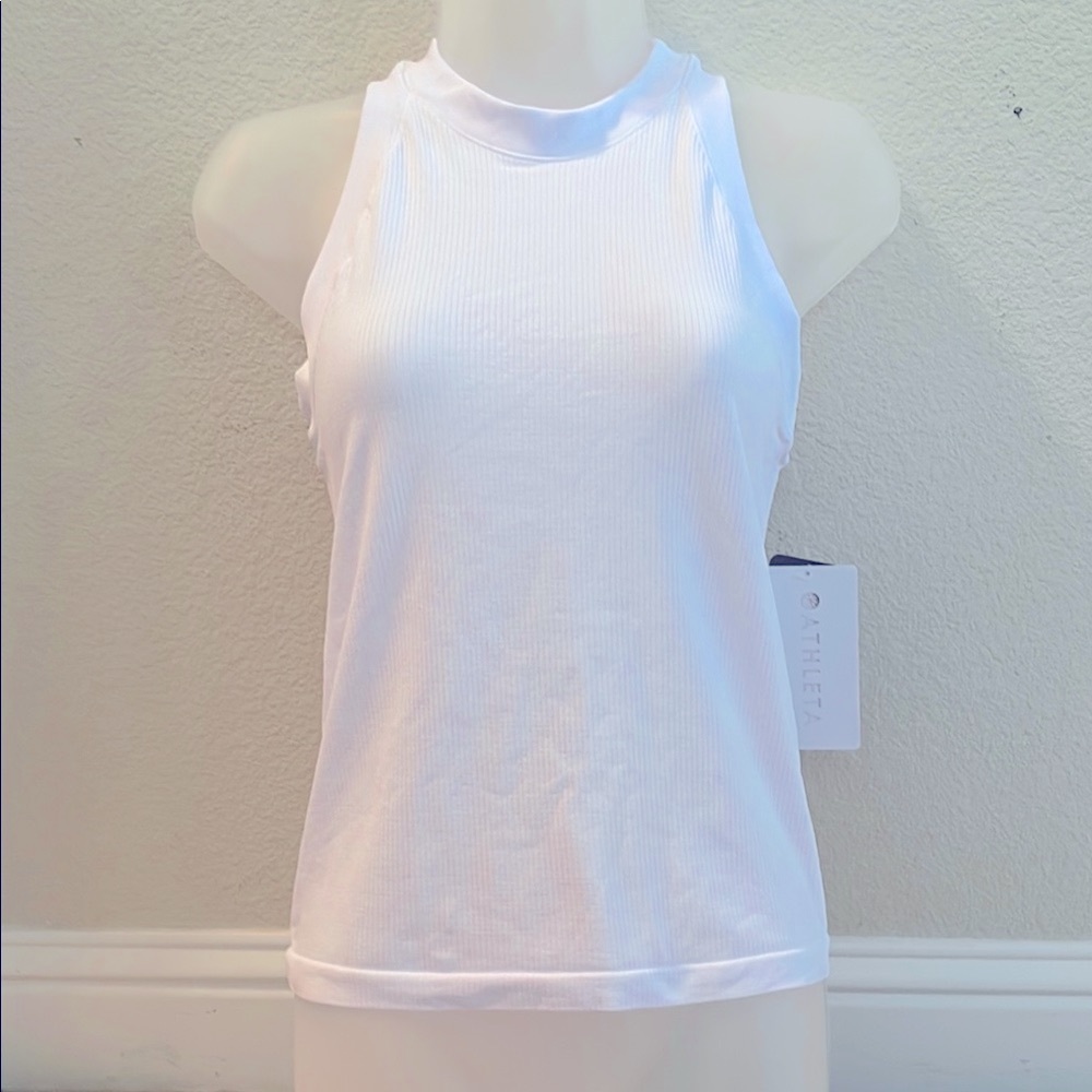 Athleta Women's Classic White Tank Top